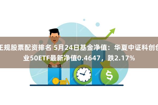 正规股票配资排名 5月24日基金净值：华夏中证科创创业50ETF最新净值0.4647，跌2.17%