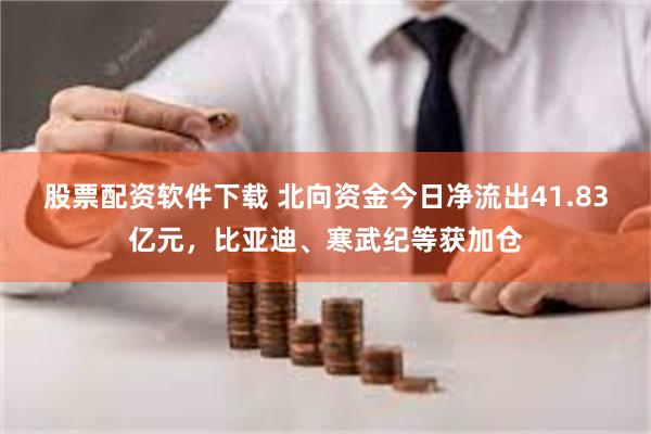 股票配资软件下载 北向资金今日净流出41.83亿元，比亚迪、寒武纪等获加仓