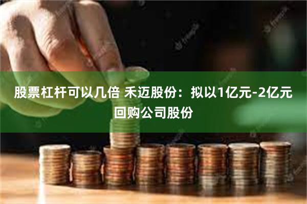 股票杠杆可以几倍 禾迈股份：拟以1亿元-2亿元回购公司股份