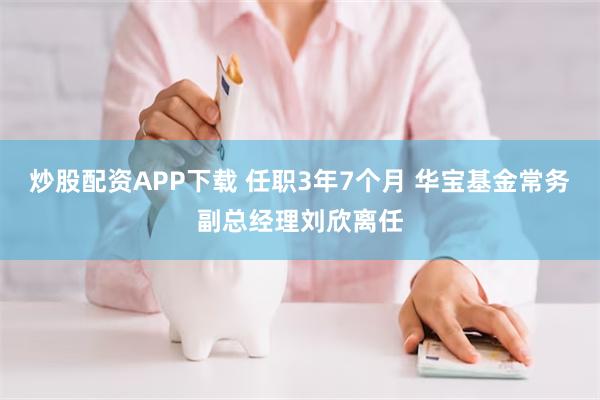 炒股配资APP下载 任职3年7个月 华宝基金常务副总经理刘欣离任