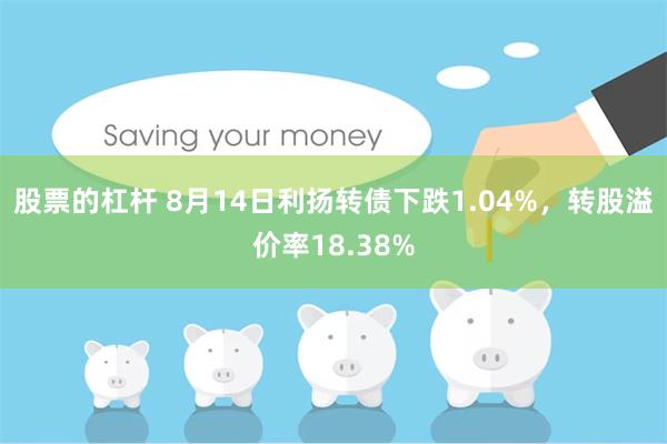 股票的杠杆 8月14日利扬转债下跌1.04%，转股溢价率18.38%